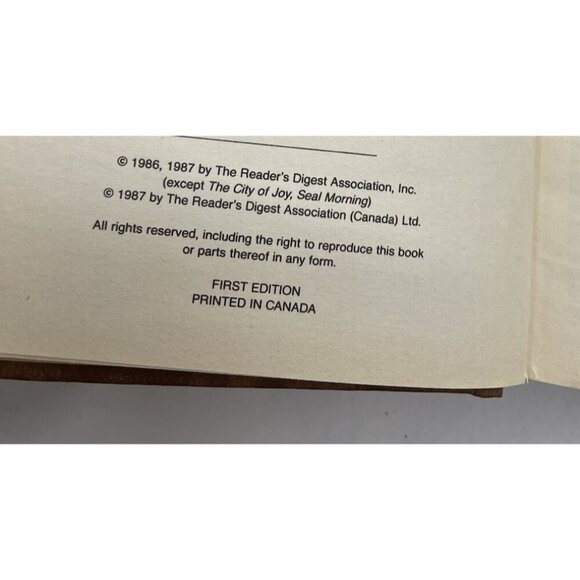 Reader’s Digest Condensed Books 1st Ed 1987 Leather Bound w/ Gilt Edges - NM - Picture 9 of 10